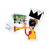 Trumpet By Basquiat - Die-Cut Sticker