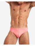 TEAMM8 Grid Swim Brief - Bondi Pink