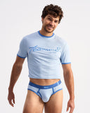 TEAMM8 Retro Classic Brief - Blue