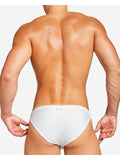 TEAMM8 Bass Mesh Swim Brief - White