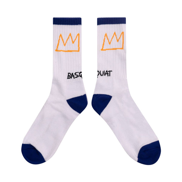 Jean-Michel Basquiat Crown Socks