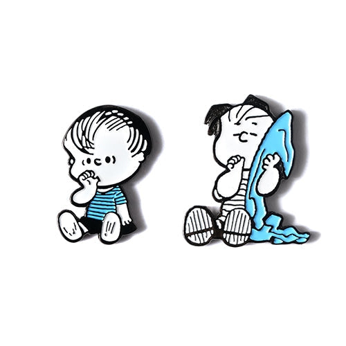 Peanuts Then and Now - Linus Pin Set