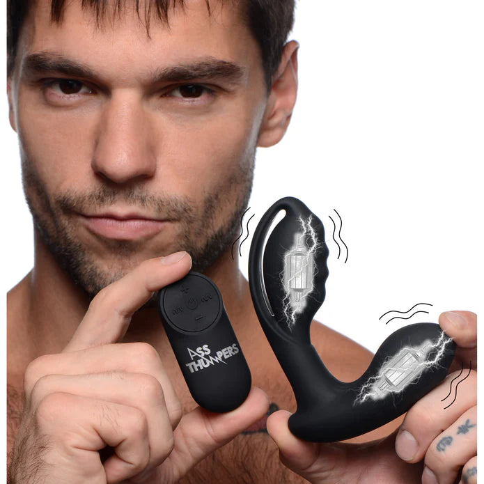 Ass Thumpers Power P-Stim 7X Hollow Silicone Prostate Plug