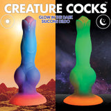 Creature Cock Space Cock Glow-In-The-Dark Silicone Alien Dildo