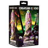 Creature Cock Dragon Spawn Dragon Ovipositor Silicone Dildo with Eggs