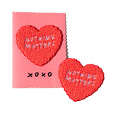 Nothing Matters Chenille Iron on Patch by Adam J. Kurtz x Third Drawer Down