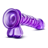 B Yours Basic 8 Realistic Purple 9-Inch Long Dildo