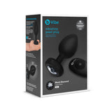 B-Vibe vibrating jewel plug - xxl