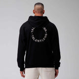 Talentless Circle Logo Embroidered Hoodie Pitch & Bone