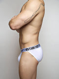 Beauboy Logo Jock Brief - White