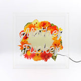 'Mother F*cker' Large Glass Neon Sign: Pink
