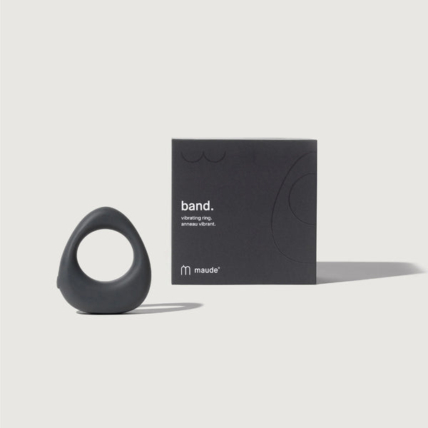 Maude BAND vibrating cock ring - Charcoal