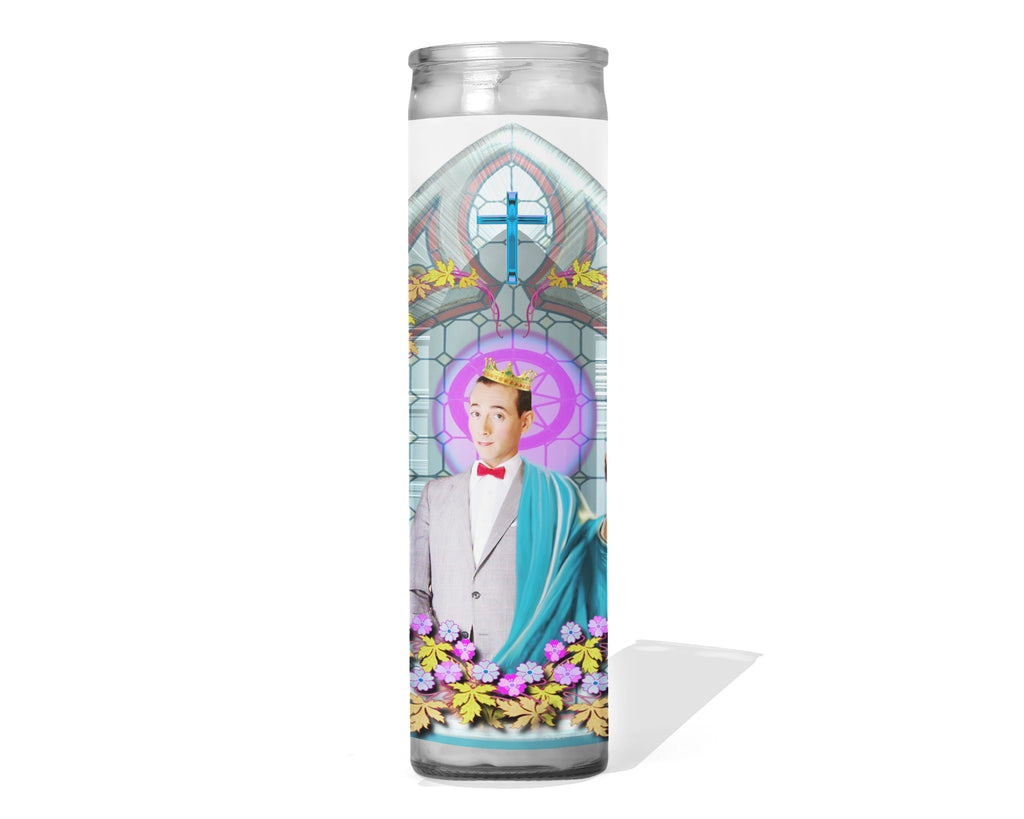 Pee-Wee Herman Celebrity Prayer Candle