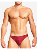 TEAMM8 Bass Mesh Swim Brief - Burgundy