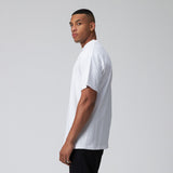 Talentless Mock Neck Tee White