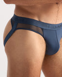 TEAMM8 Score Sheer Slim Jockstrap - Midnight Navy