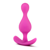 Luxe Explore Fuchsia 4.5-Inch Anal Plug With Handle