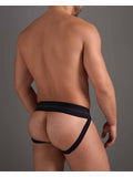 TEAMM8 Flex Jockstrap - Faux Leather Black