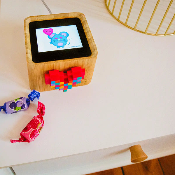 Lovebox Color & Photo - Rainbow Pixel Heart