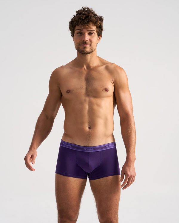 TEAMM8 Cotton Classic Trunk - Violet