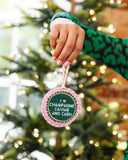 Caviar Cash Needlepoint Ornament