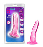 B Yours Plus Hard N’ Happy Realistic G-Spot Pink 5.5-Inch Long Dildo