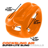 Oxballs Cocksling Air Cock and Ball Sling - Orange