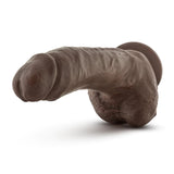 Dr. Skin Mr. Mayor Realistic Curved Chocolate 9-Inch Long Dildo