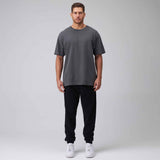 Talentless Drop Shoulder Tee Steel Grey