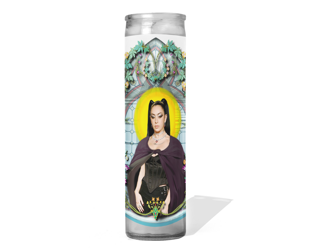 Charli XCX 360 Celebrity Prayer Candle