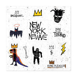 Basquiat's Icons - Sheet of 12 Kiss-Cut Stickers