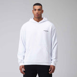 Talentless Circle Logo Hoodie White