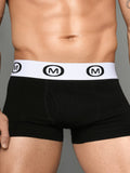 Mounderwear Cotton Boxer Brief Black