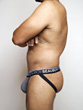 BEAUBOY Logo Jockstrap Gray