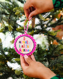 Fun & Games Needlepoint Ornament