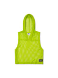 BIKE Hooded Sleeveless Practice Jersey - Acid Lime