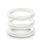 Performance VS2: Glow In The Dark White Small Penis Rings 3-Pack