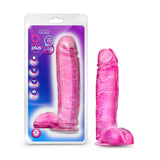 B Yours Plus Big N’ Bulky Pink 10.5-Inch Long Dildo