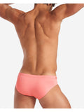 TEAMM8 Grid Swim Brief - Bondi Pink