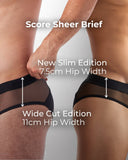 TEAMM8 Score Sheer Slim Brief - Midnight Navy