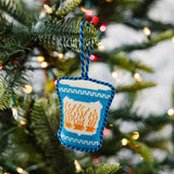 Coffee Cup Needlepoint Ornament