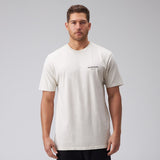 Talentless Mens Tee Circle Logo - Bone