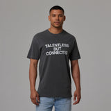 Talentless Mens Connected Tee Steel Grey