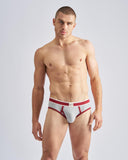TEAMM8 Mvp Ribbed Brief - Grey Marle
