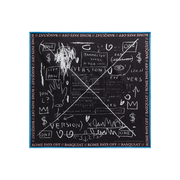 Jean-Michel Basquiat Beat Bop Bandana