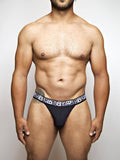 B Logo Jockstrap Black