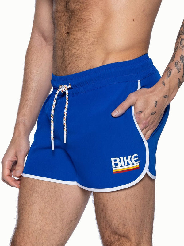 BIKE Track Short 4-Way Stretch - Royal Blue