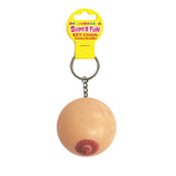 Super Fun Key Chain, One Squishy Boob