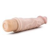 Dr. Skin Cock Vibe 6 Realistic Beige 9-Inch Long Vibrating Dildo