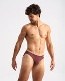 TEAMM8 Retro Bikini Brief - Mahogany